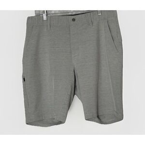 BYLT Mens Kinetic 35 Light Gray Athletic Performance Outdoor Casual Shorts‎